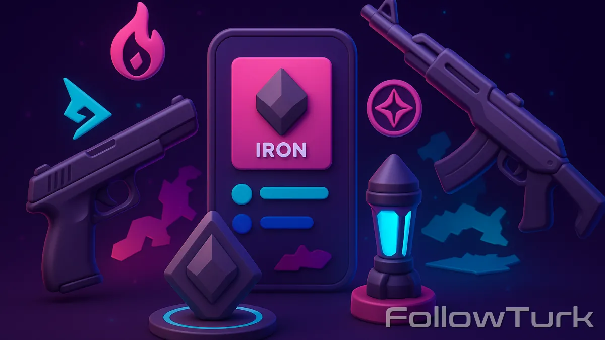 Panduan Aman beli akun valorant Iron: Cek & Hindari - FollowTurk Blog
