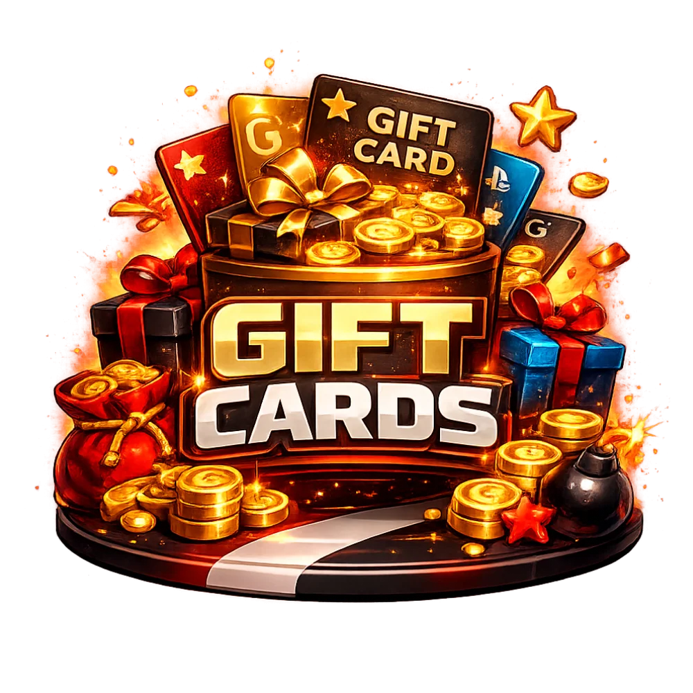 Gaming & Entertainment Gift Cards