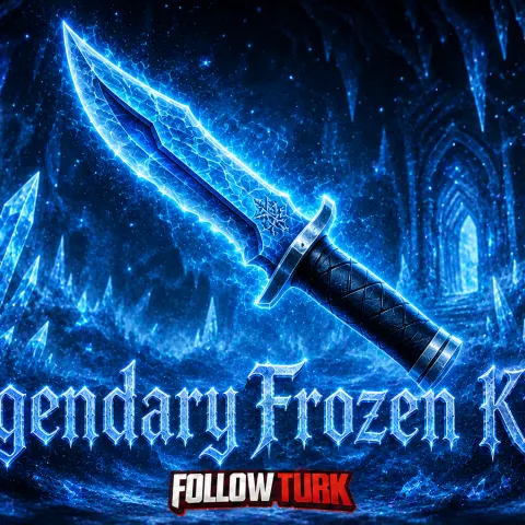 Legendary Frozen Knife - MM2 - FollowTurk