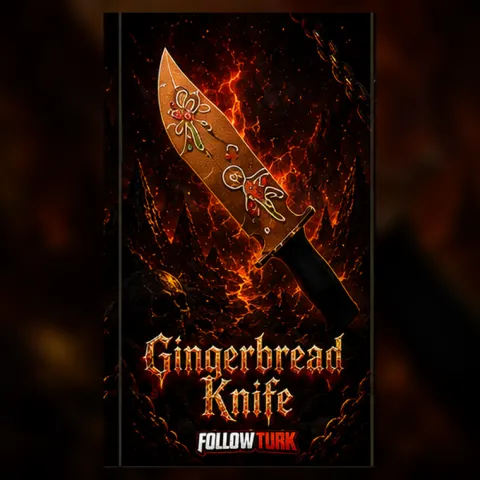 Gingerbread Knife - MM2 - FollowTurk