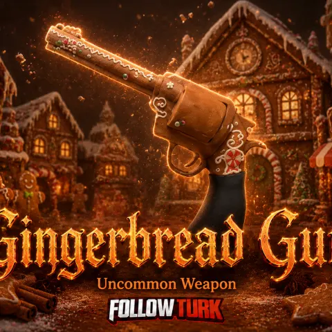 Gingerbread Gun - MM2 - FollowTurk
