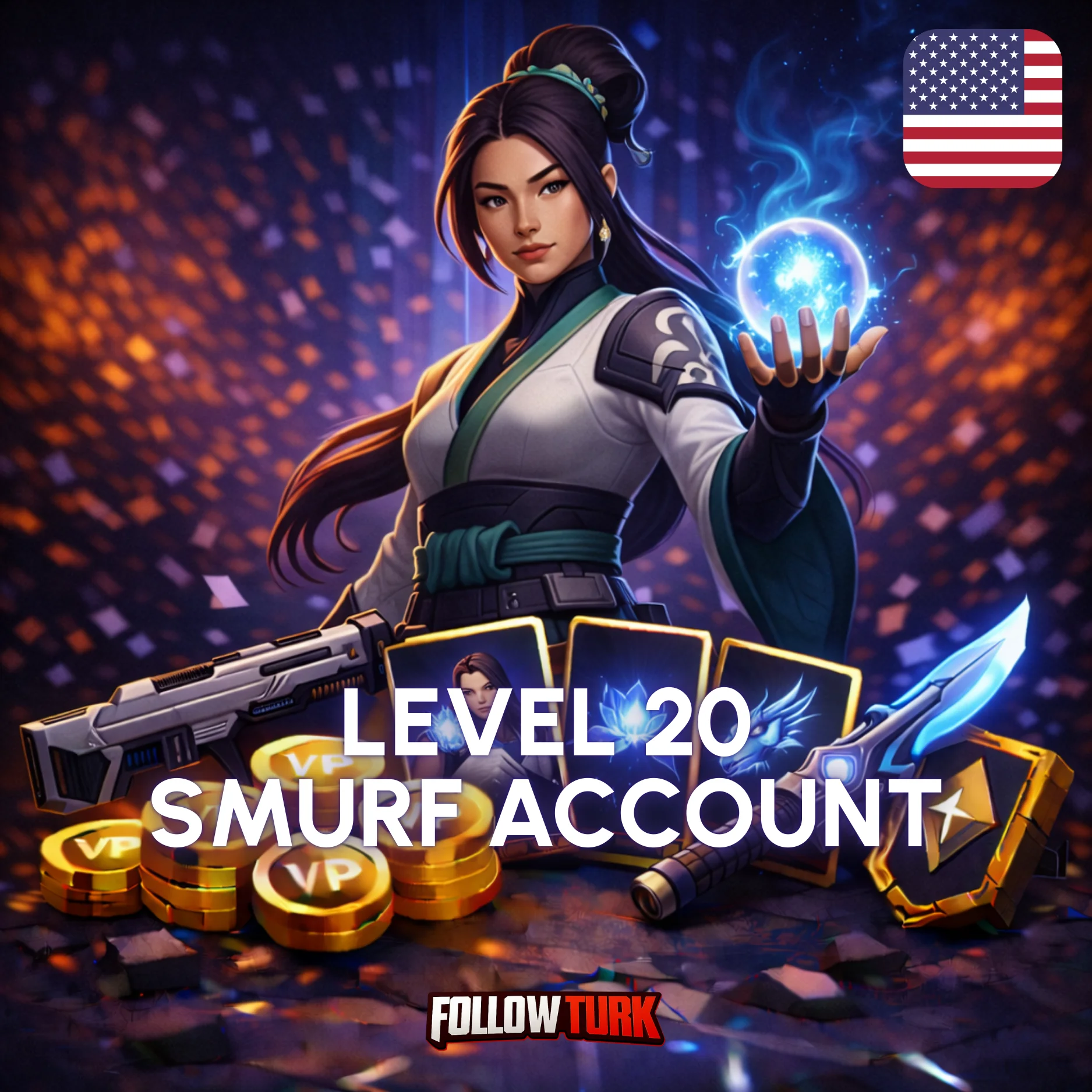 Akun Smurf North America (NA) - FollowTurk