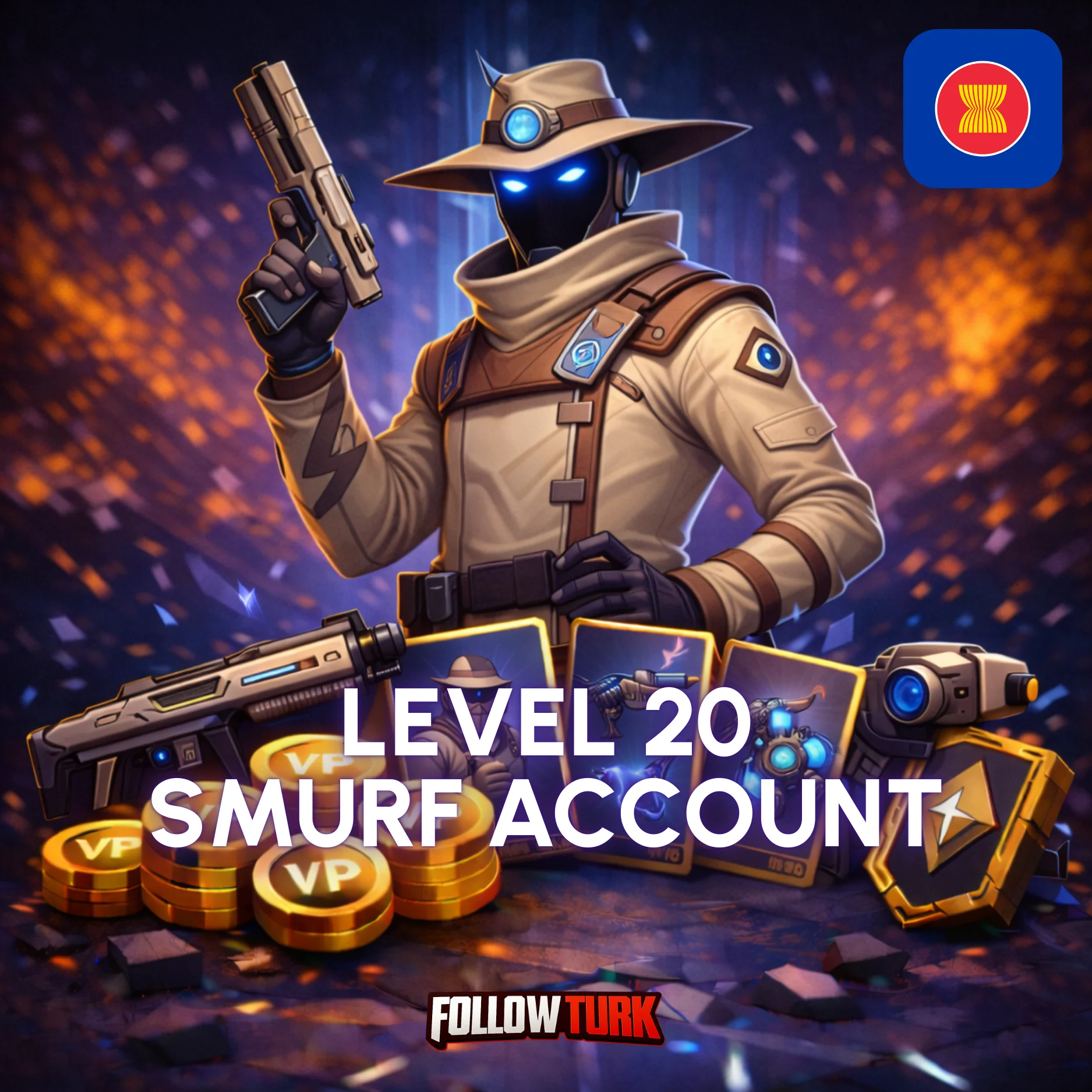 Akun Smurf Valorant Latin America (LA) - FollowTurk