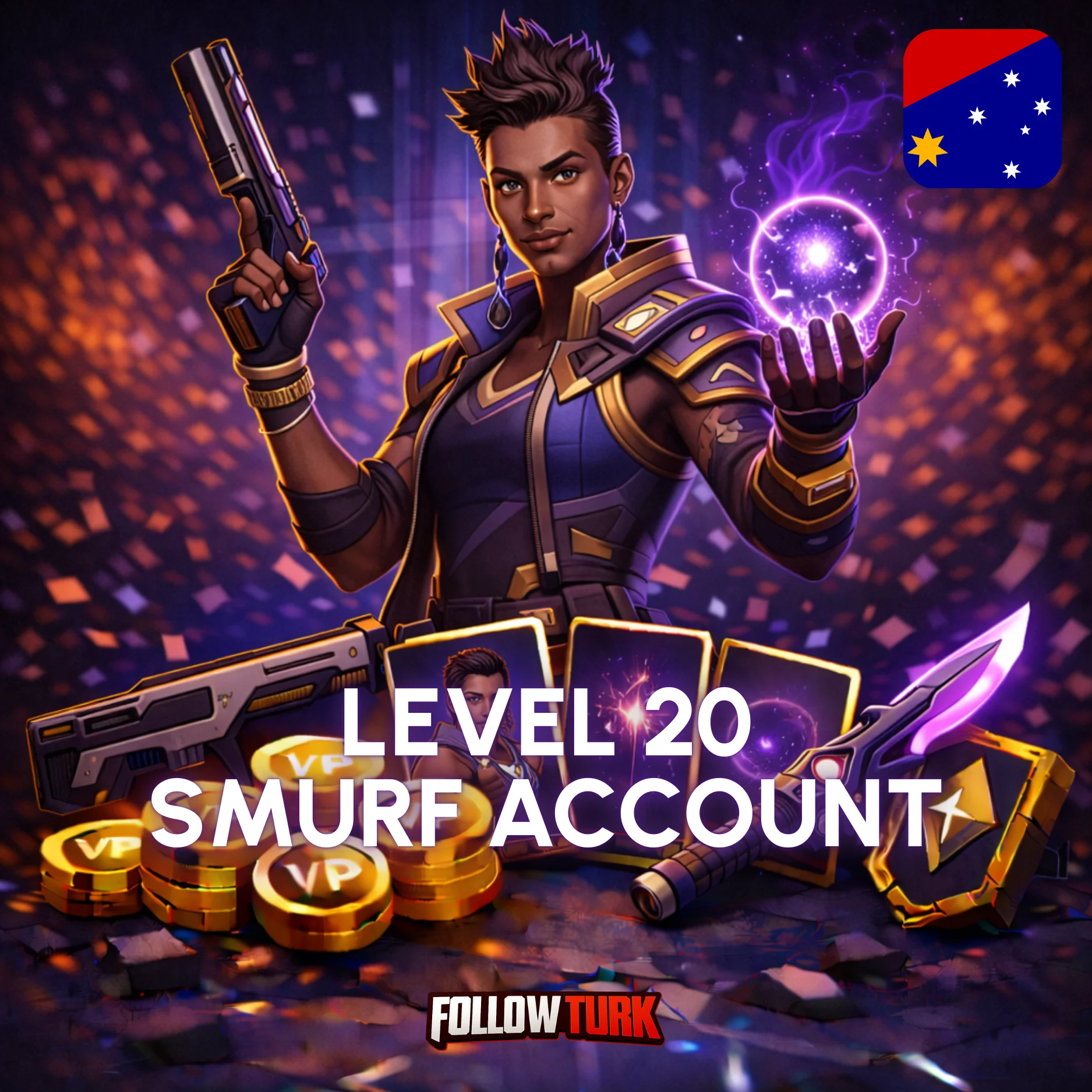 Akun Smurf Asia Pasifik (AP) Valorant - FollowTurk