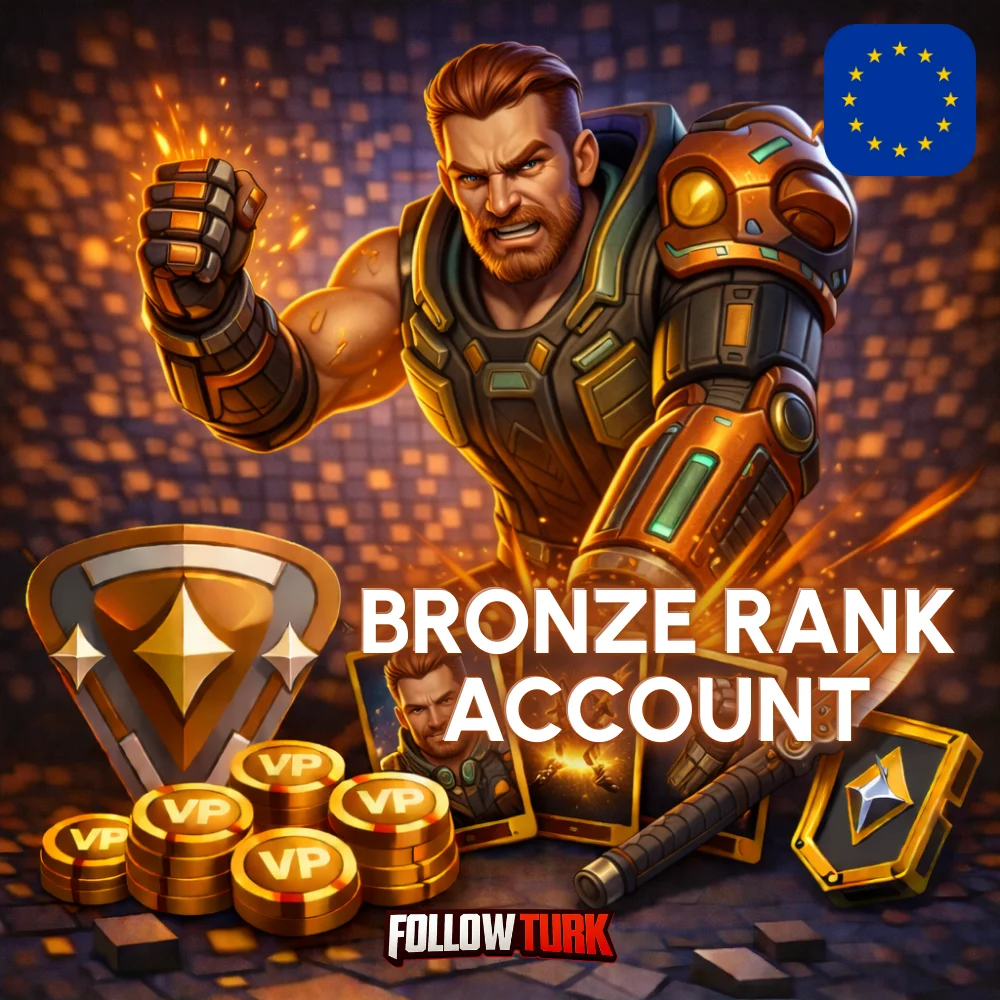 Eropa - Akun Bronze EU - FollowTurk