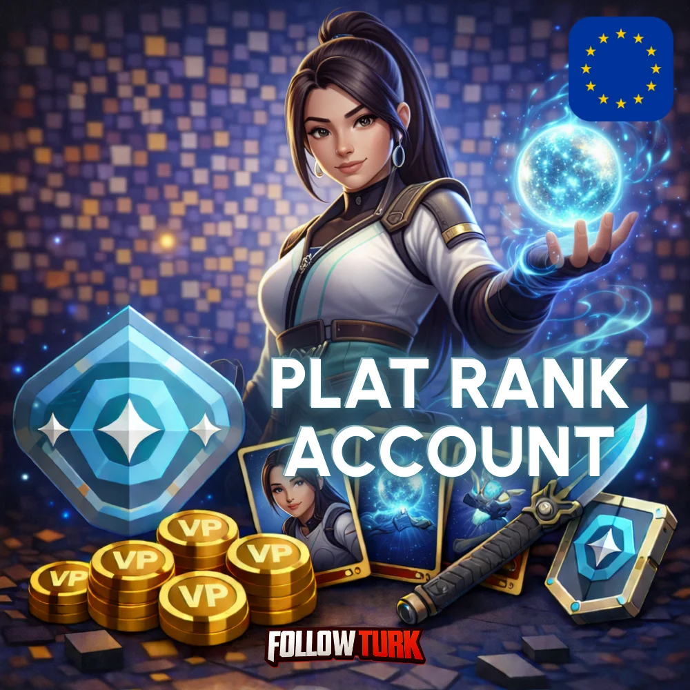 Eropa - Akun Platinum EU - FollowTurk