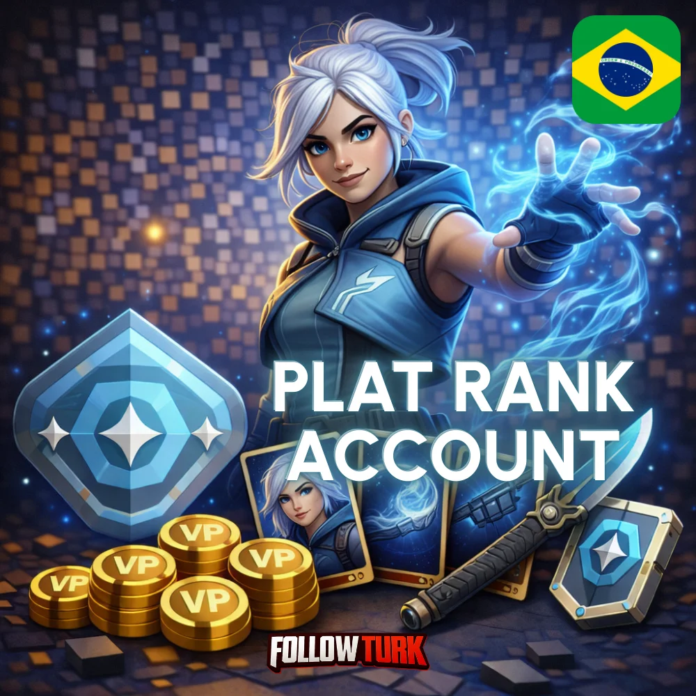 Brasil - Akun Platinum BR - FollowTurk