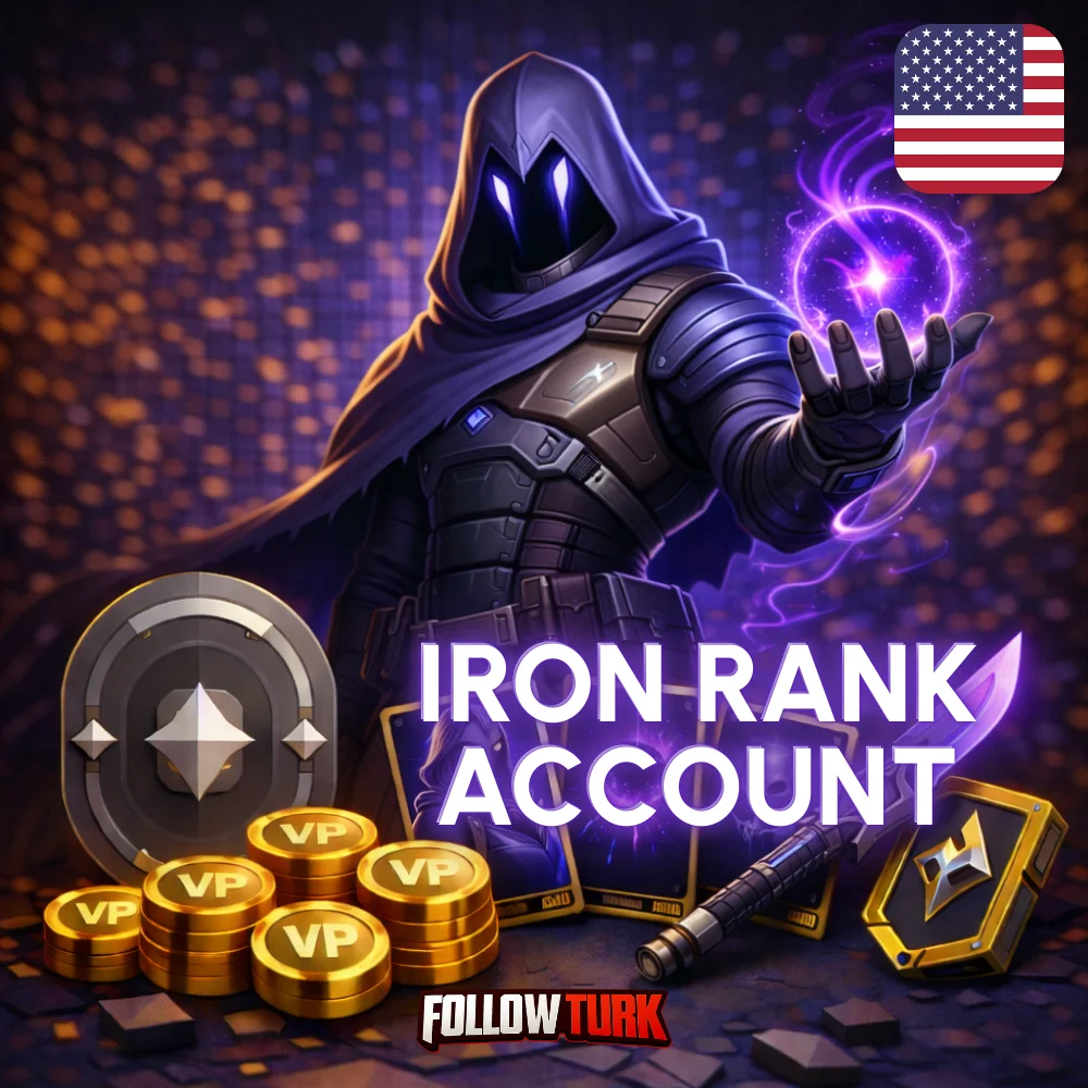 Amerika Utara - Akun Iron NA - FollowTurk