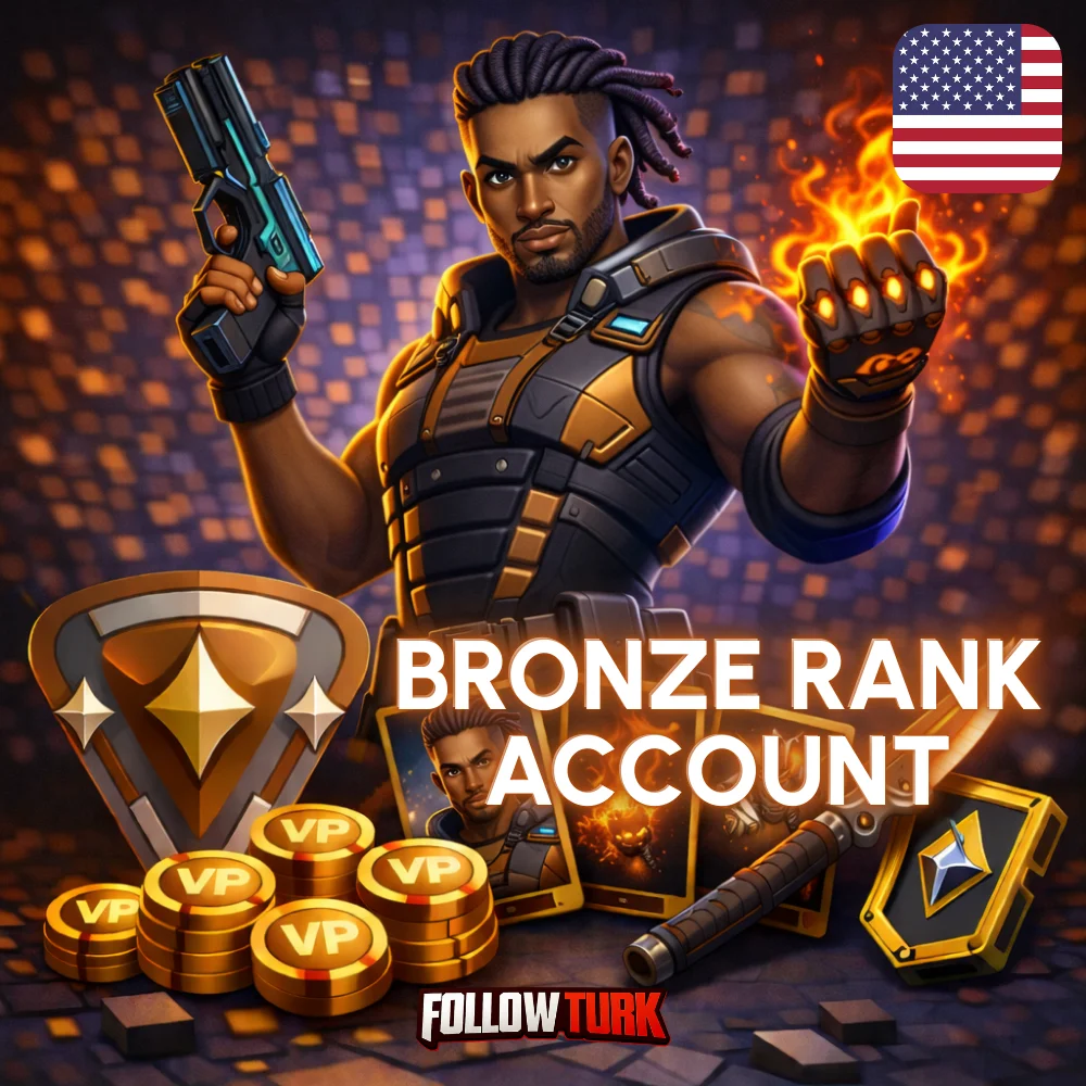 Amerika Utara - Akun Bronze NA - FollowTurk