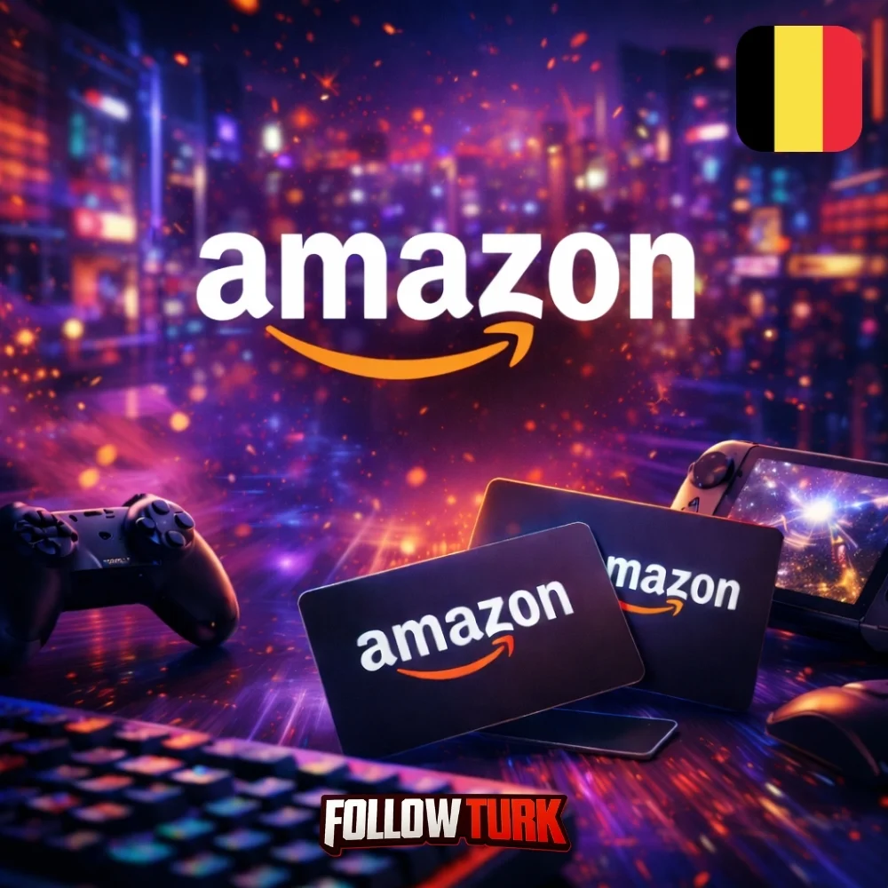 Gift Card Amazon Belgia EUR - FollowTurk