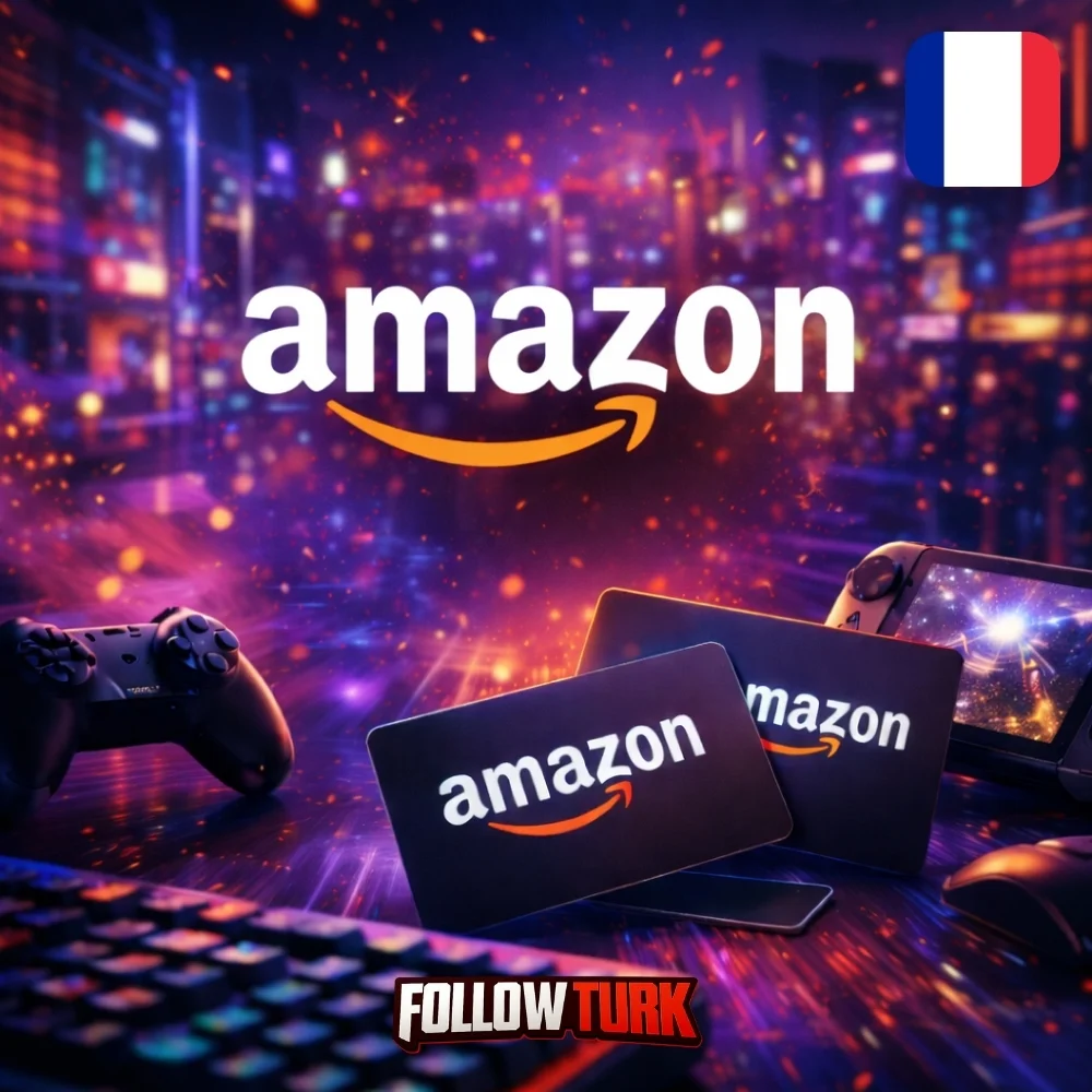 Gift Card Amazon Prancis - EUR - FollowTurk