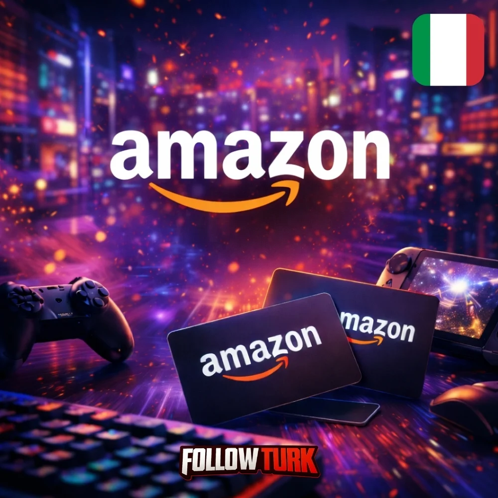 Gift Card Amazon Italia - EUR - FollowTurk