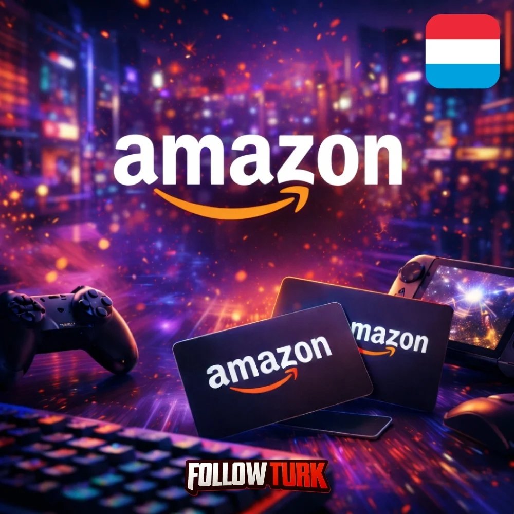 Kartu Hadiah Amazon Luxembourg - EUR - FollowTurk