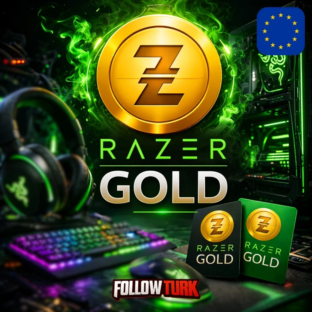 Razer Gold Eropa - EUR - FollowTurk
