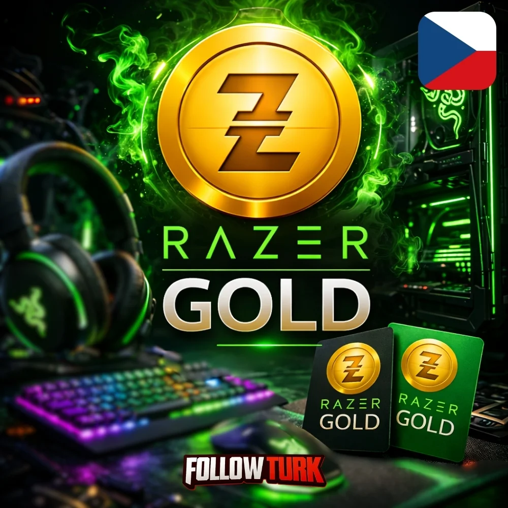Razer Gold Republik Ceko - CZK - FollowTurk