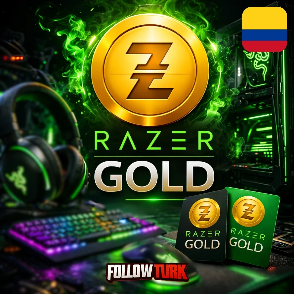 Razer Gold Kolombia - COP - FollowTurk