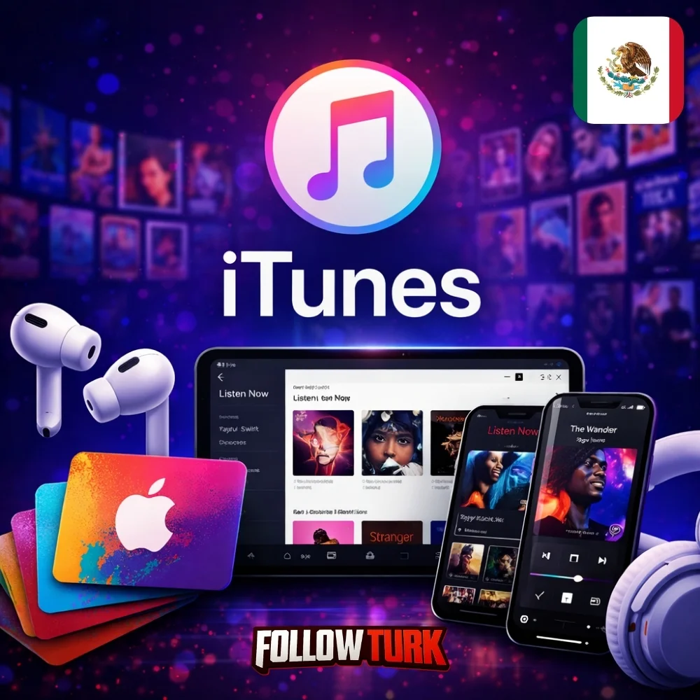 Kartu Hadiah iTunes Mexico (MXN) - FollowTurk