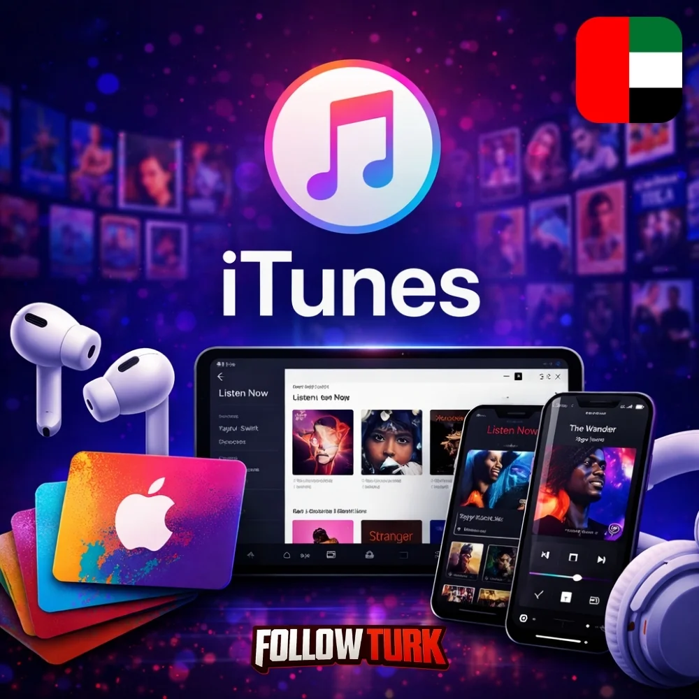Gift Card iTunes UAE (AED) - FollowTurk