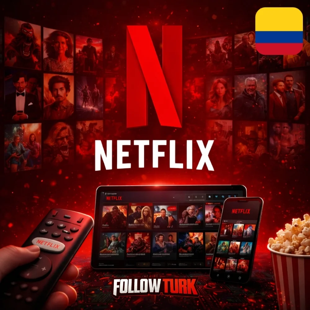 Netflix Kolombia - Gift Card COP - FollowTurk