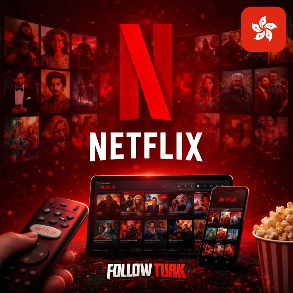 Kartu Hadiah Netflix Hong Kong - HKD - FollowTurk