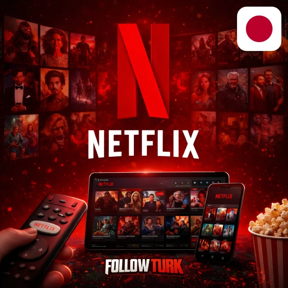 Netflix Japan - Gift Card JPY - FollowTurk