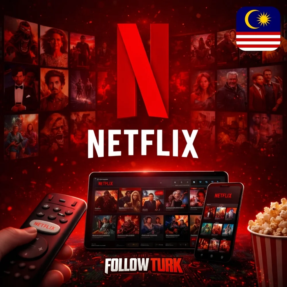 Netflix Malaysia - Gift Card MYR - FollowTurk