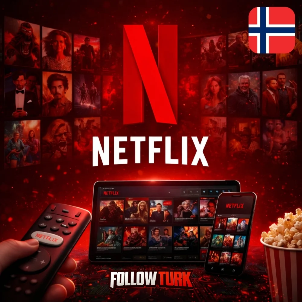 Gift Card Netflix Norwegia (NOK) - FollowTurk