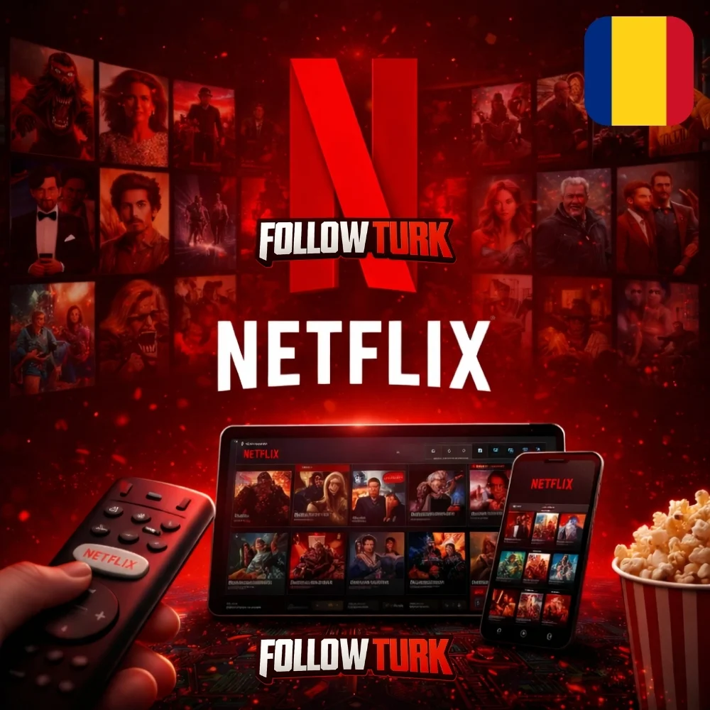Netflix Rumania - Gift Card RON - FollowTurk
