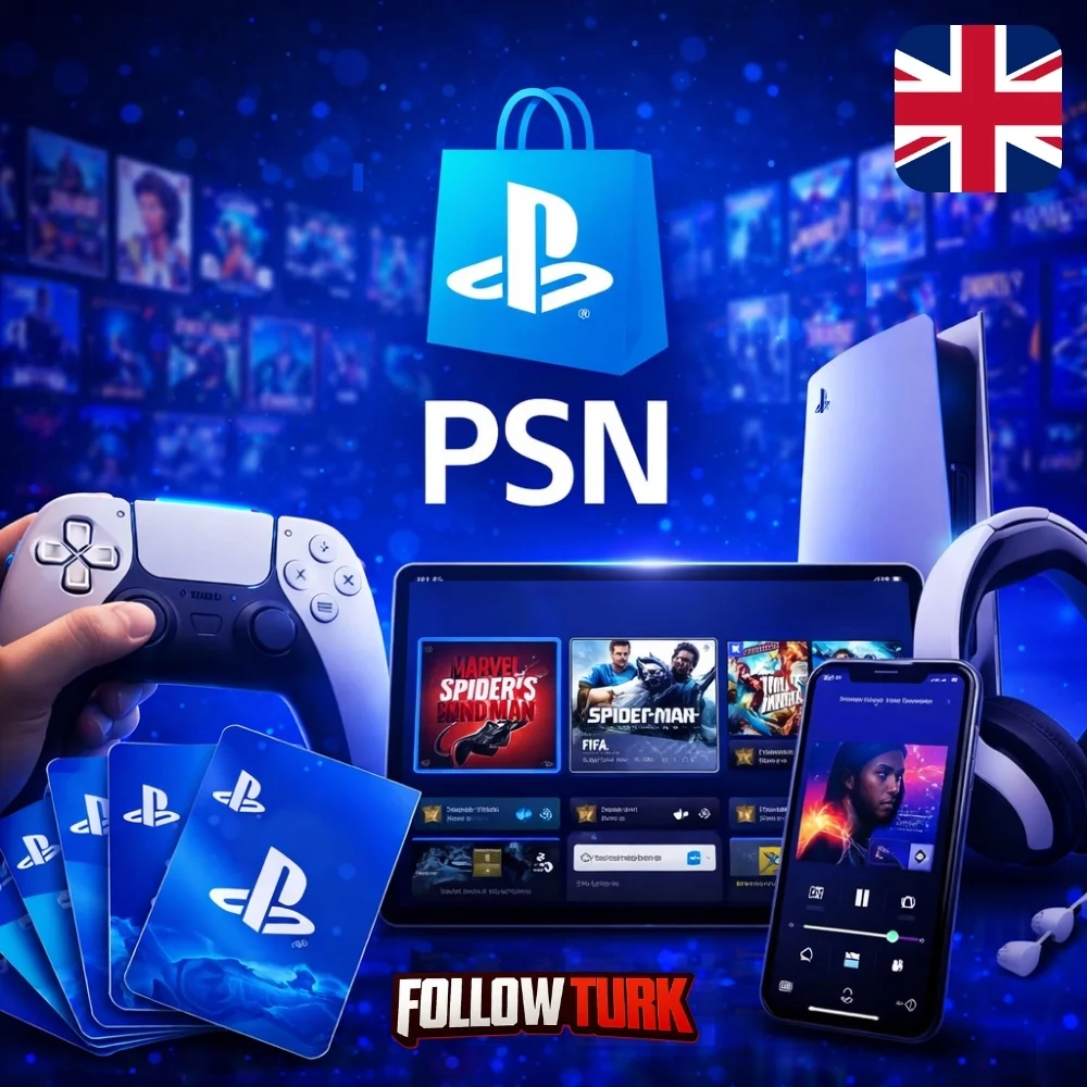 PlayStation UK - PSN Gift Card - FollowTurk