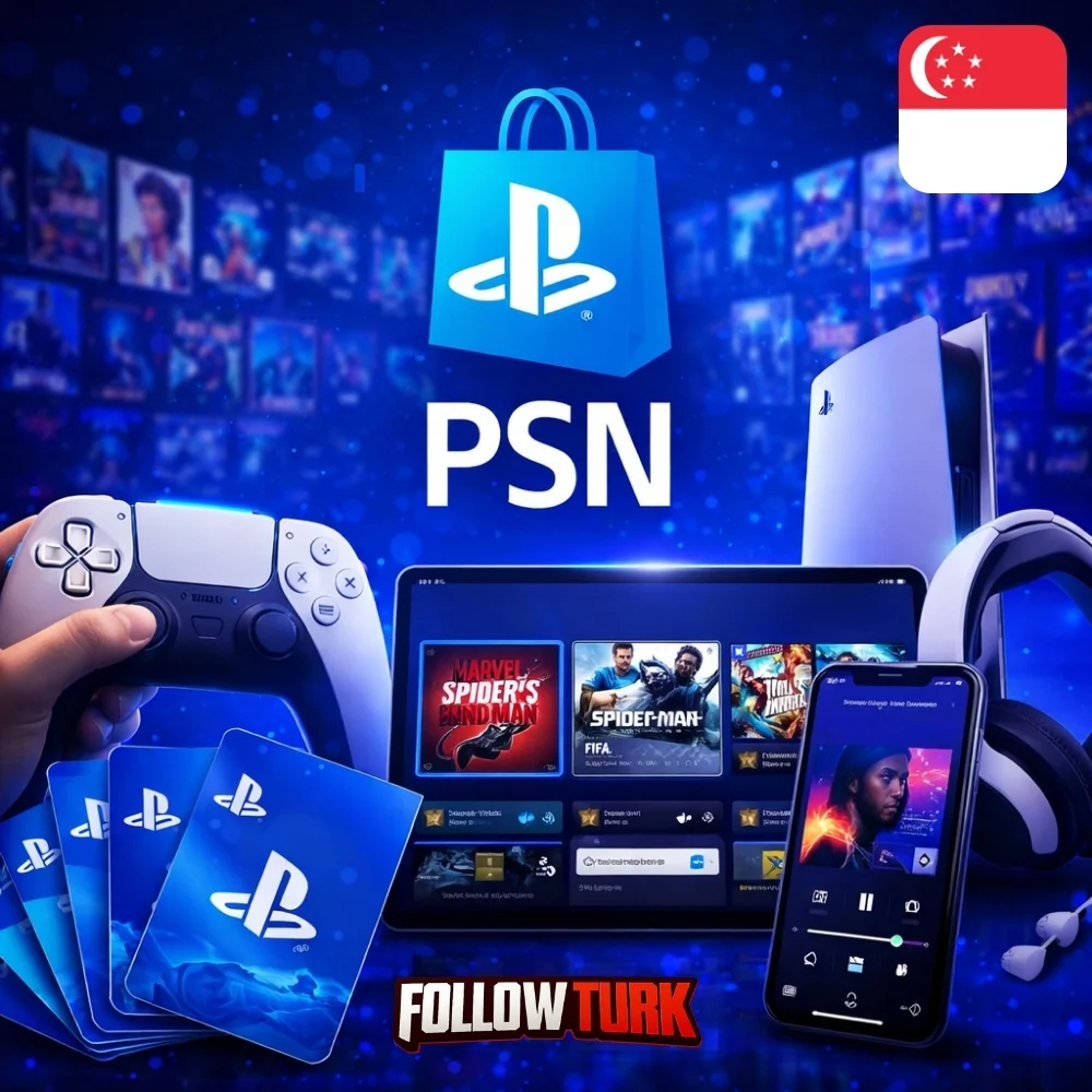 PlayStation Singapura - PSN Gift Card - FollowTurk