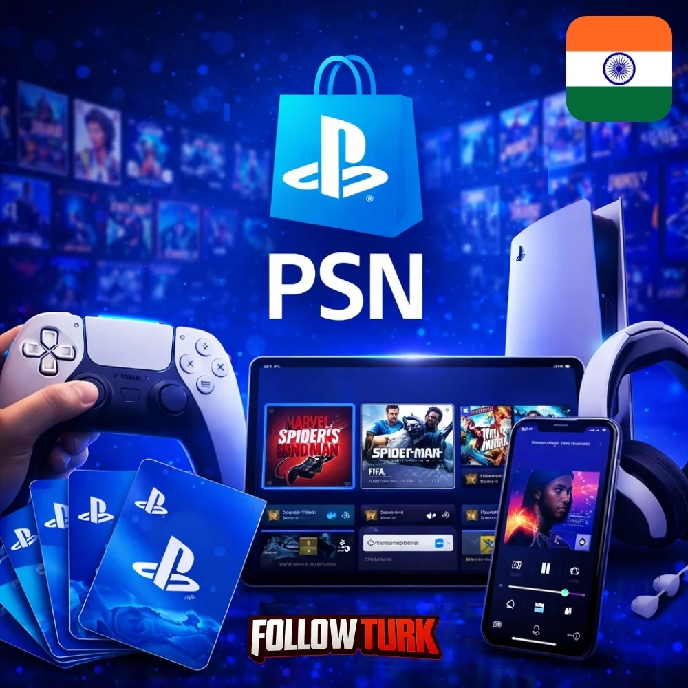 PlayStation India - Kartu Hadiah PSN - FollowTurk