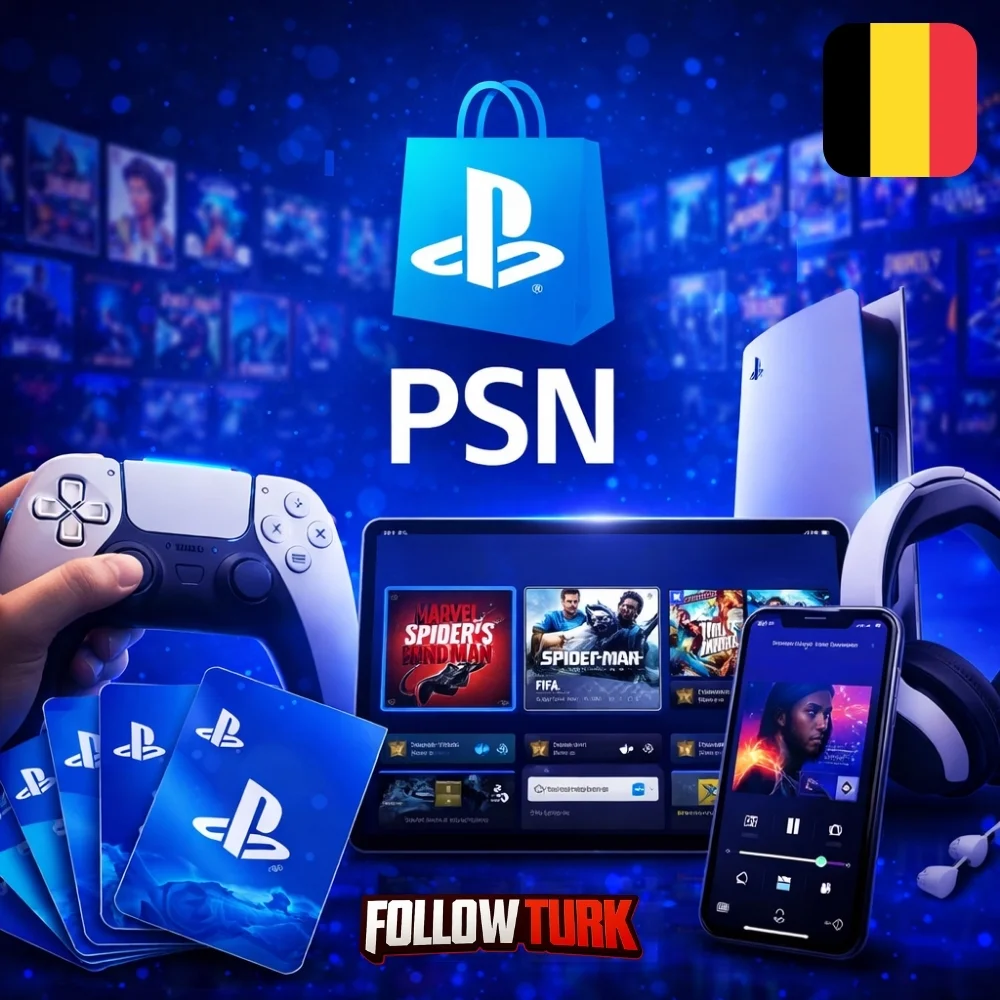PlayStation Belgia - PSN - FollowTurk