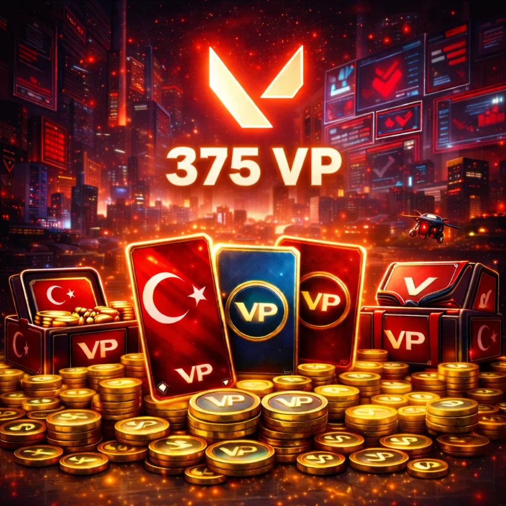 Valorant Points Turki 375 VP - FollowTurk