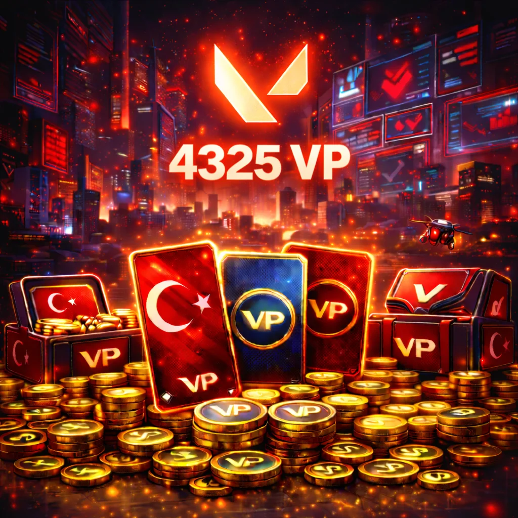 Turki 4325 VP (Valorant Points TR) - FollowTurk
