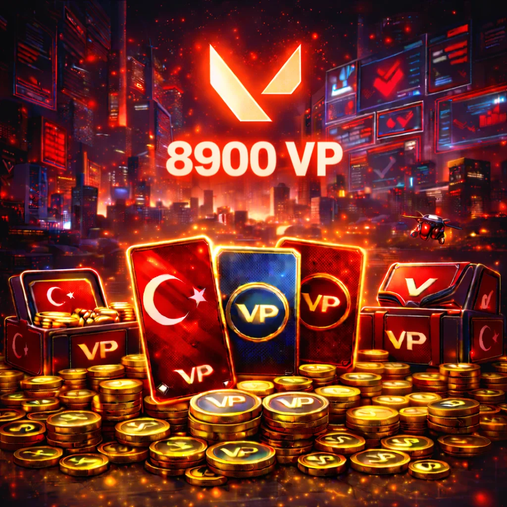 Turki 8900 VP Valorant (Server TR) - FollowTurk