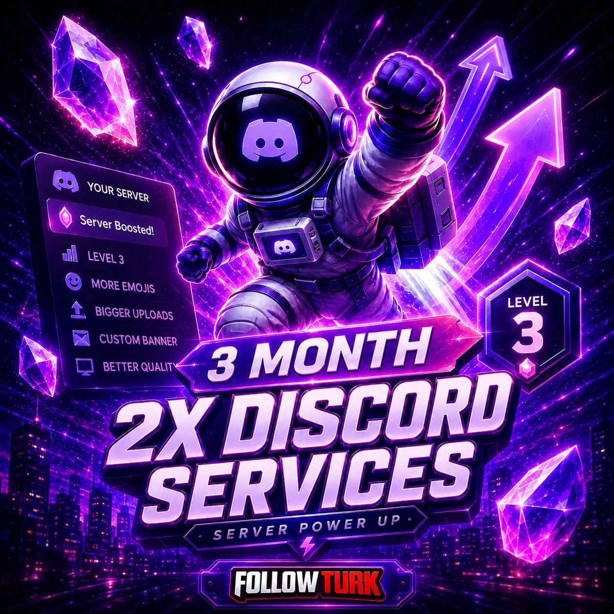 Kunci Discord Nitro 3 Bulan 2x