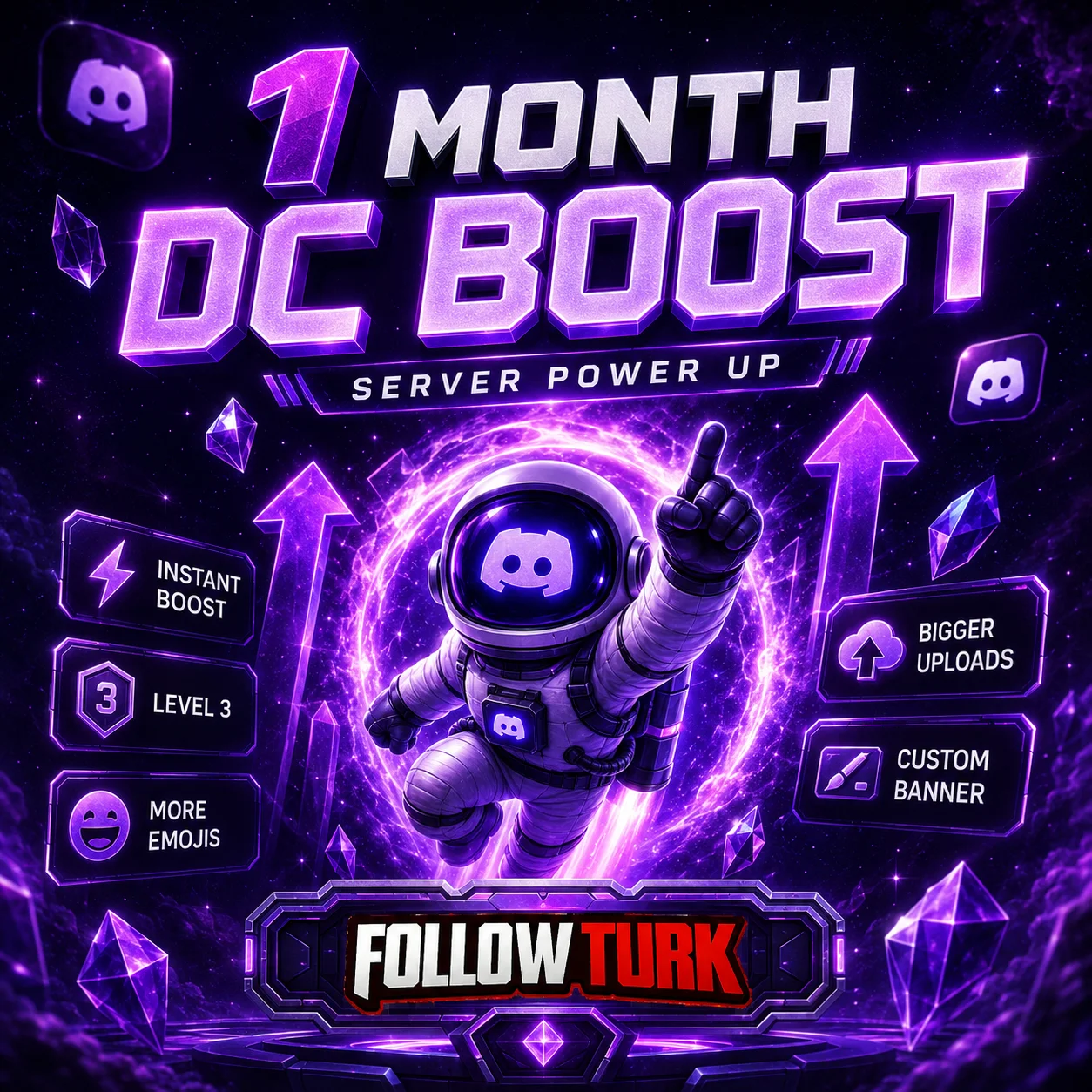 Boost DC 1 Bulan