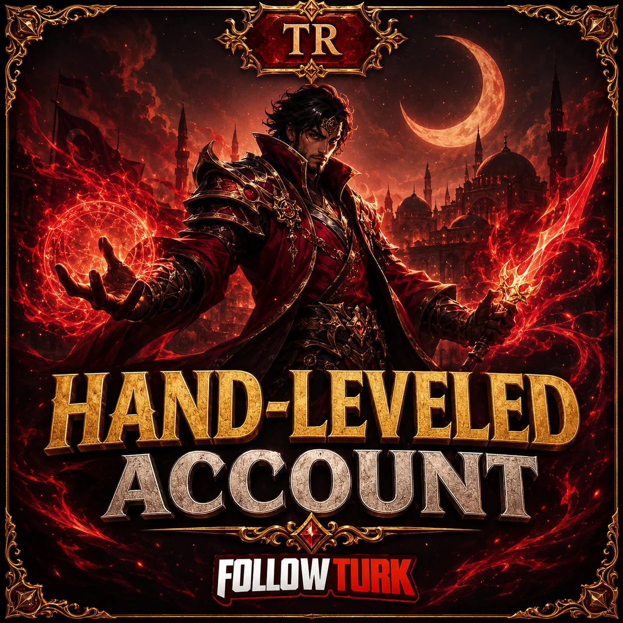 Hand-Leveled Legend Account (TR Server) - FollowTurk