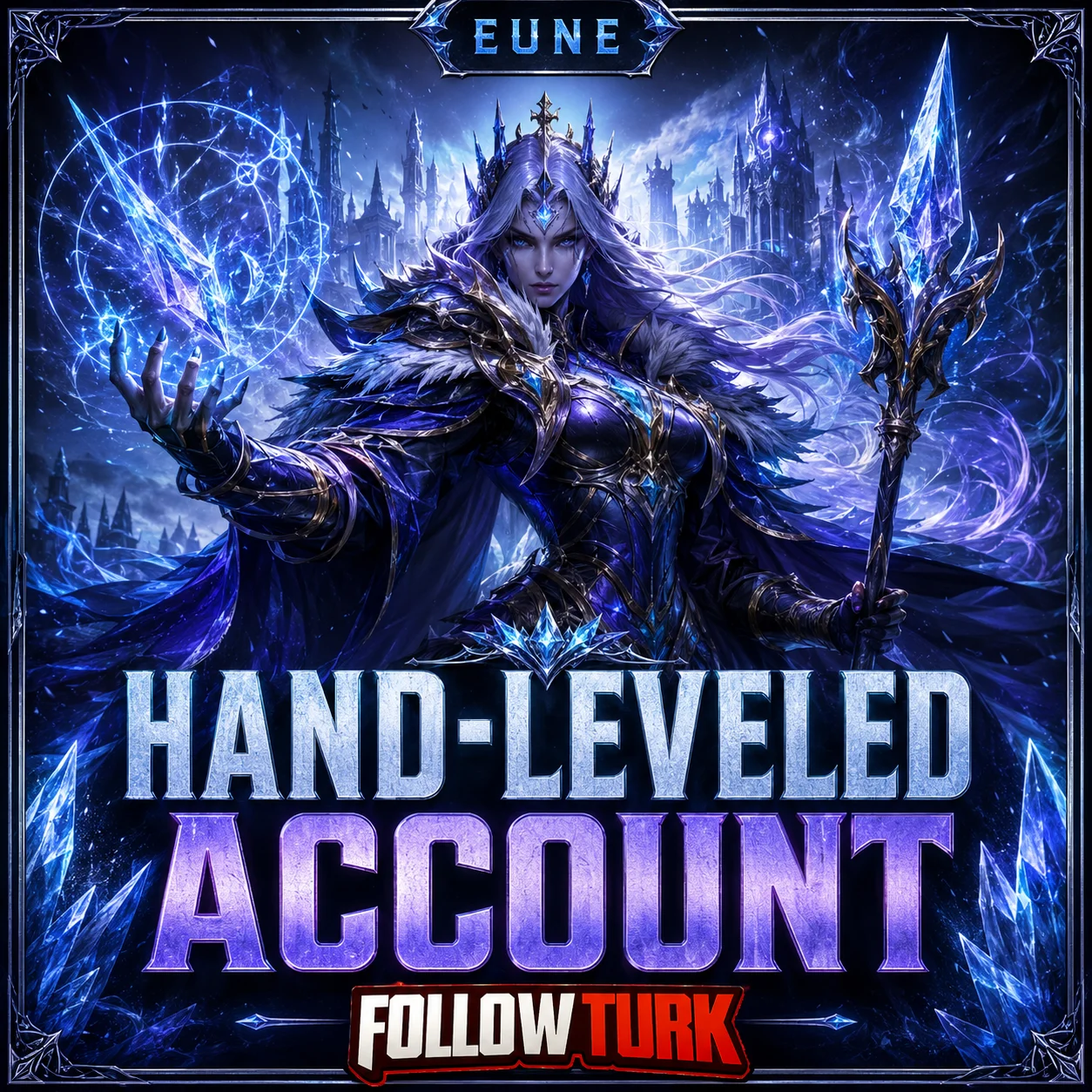 EUNE - Akun Hand-Leveled