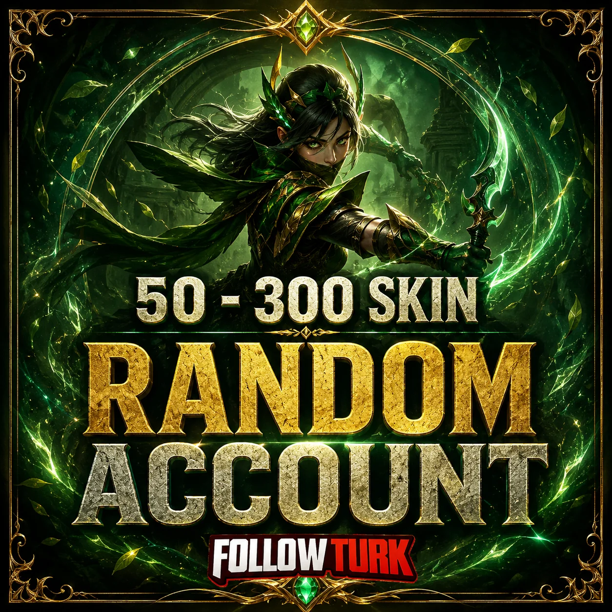 Akun Legend Acak 50 - 300 Skin