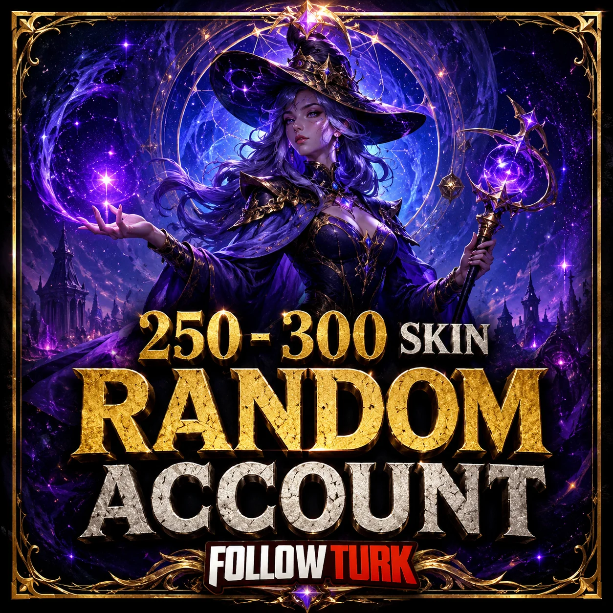 Akun Legend Acak 250 - 300 Skin - FollowTurk