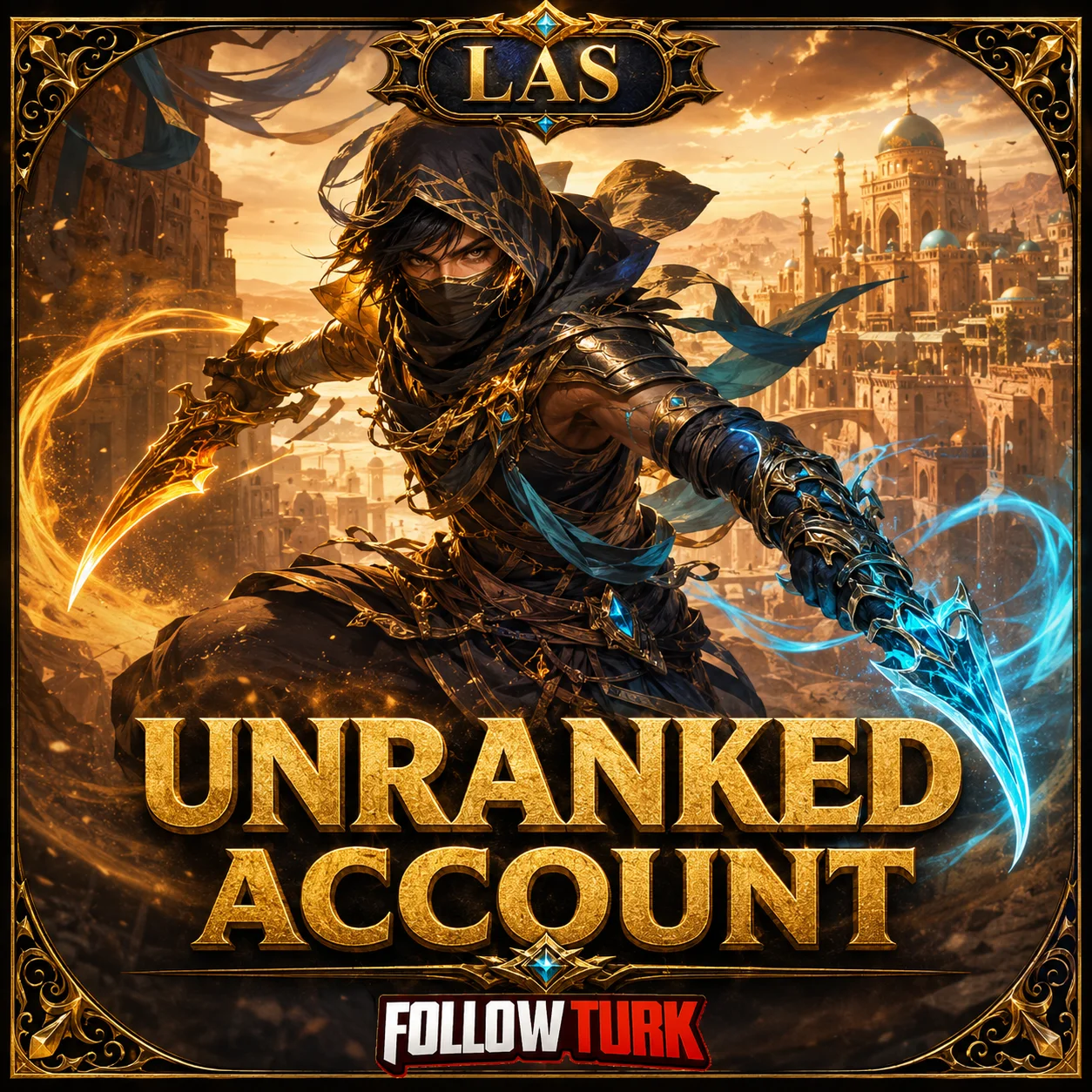 LAS - Akun Unranked - FollowTurk