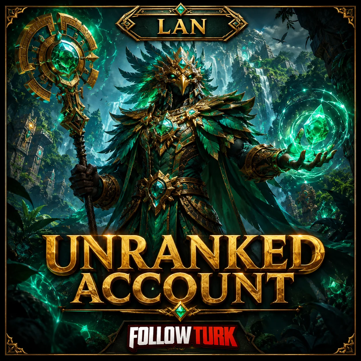 LAN - Akun Unranked - FollowTurk
