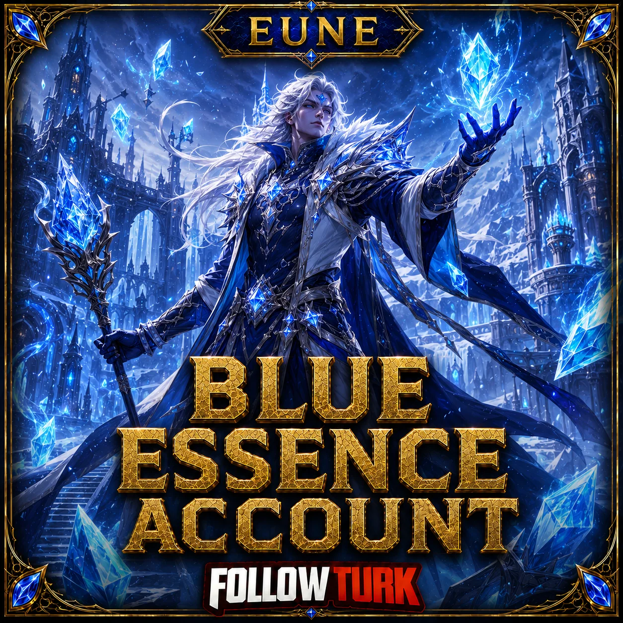 Akun EUNE - Blue Essence - FollowTurk