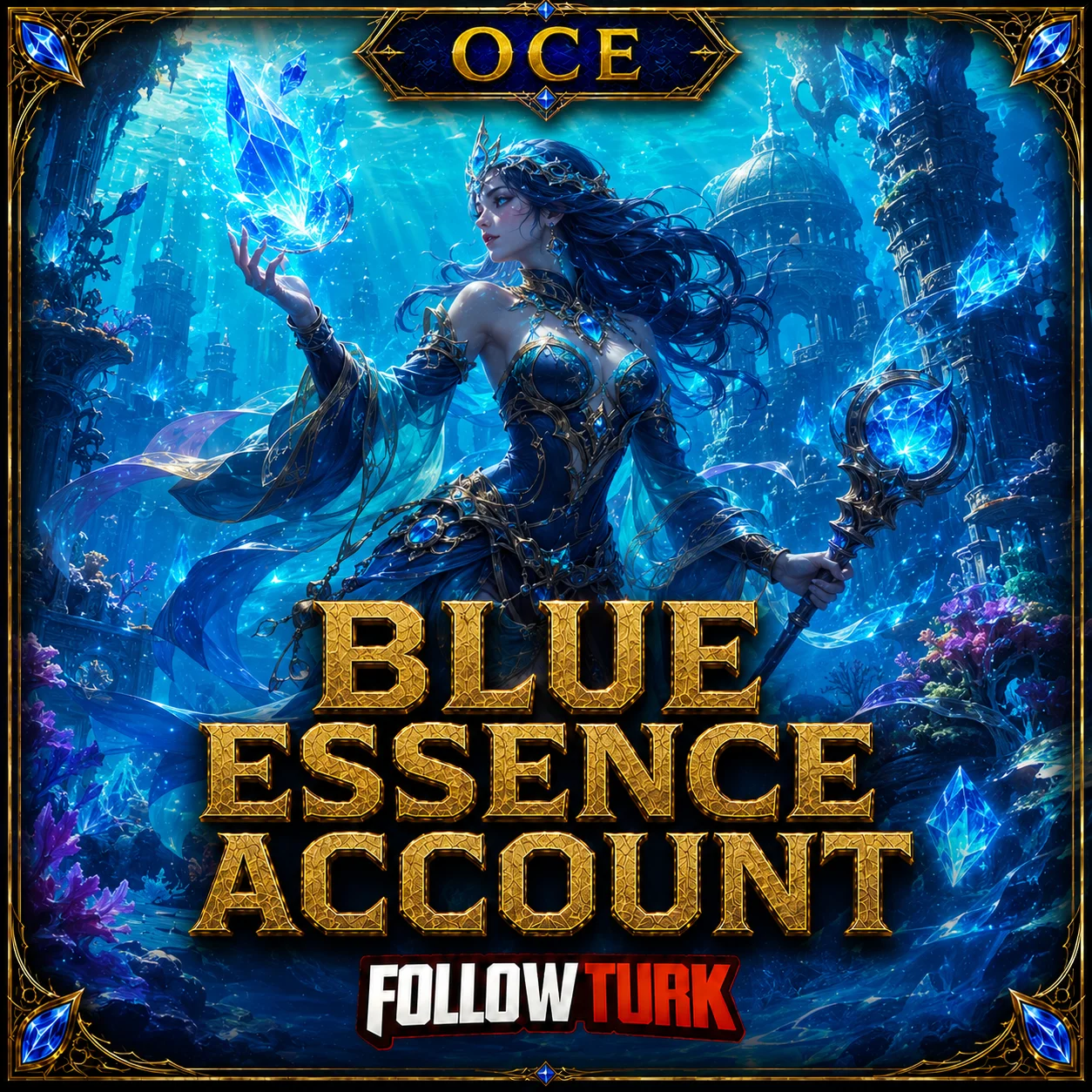 Akun OCE dengan Blue Essence - FollowTurk