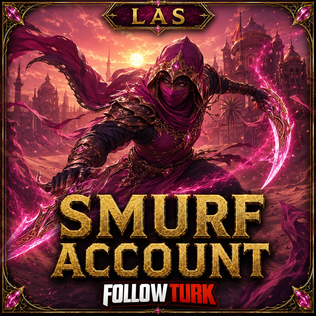 Akun Smurf Legend LAS - FollowTurk