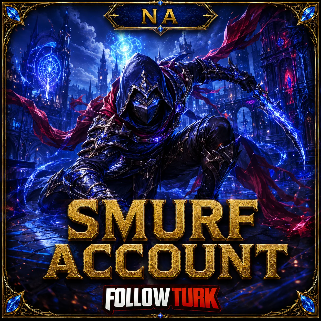Akun Smurf Legend NA - FollowTurk