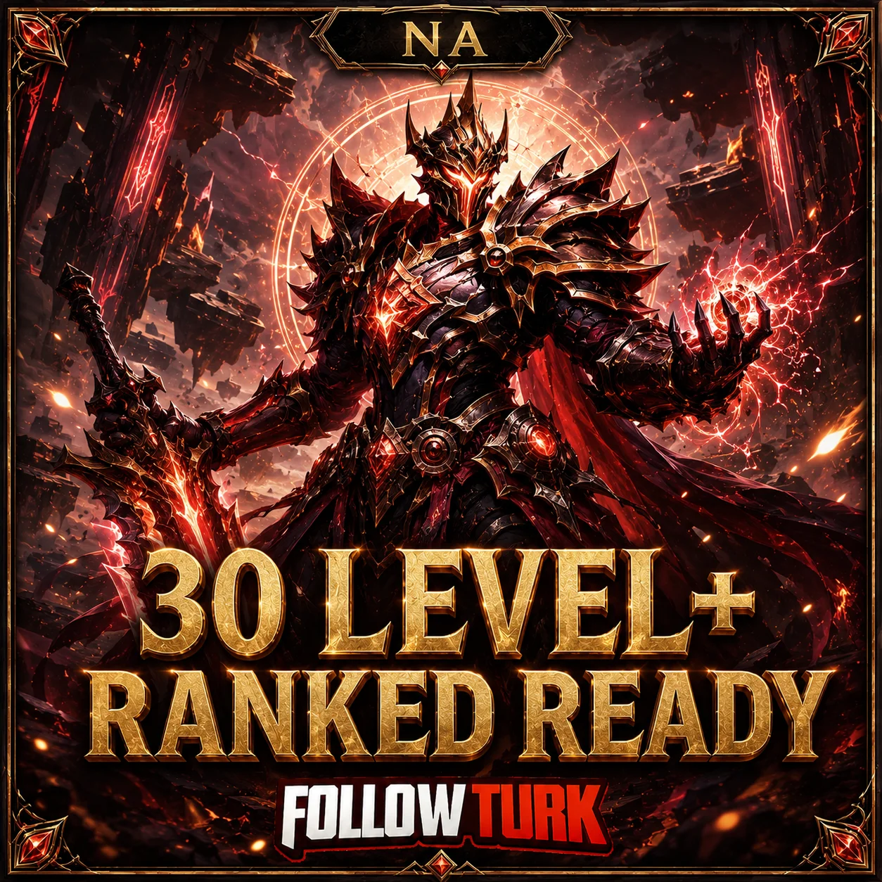 NA - 30 Level+ Siap Ranked - FollowTurk
