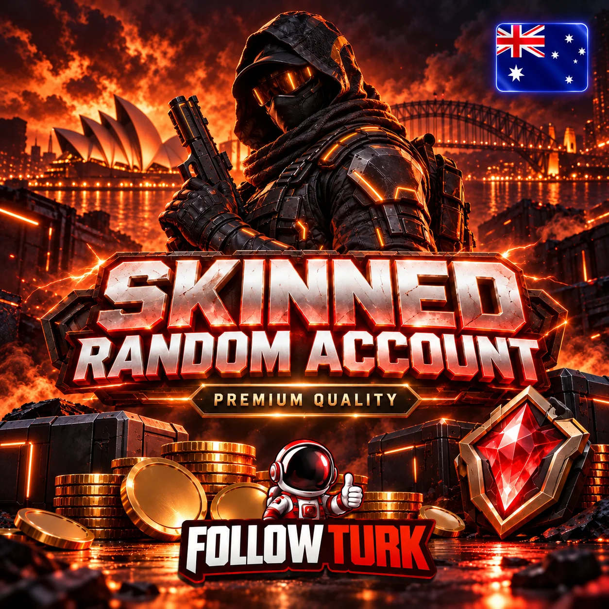 AP - Akun Valo Asia Pasifik Skin Acak - Akses Penuh - FollowTurk