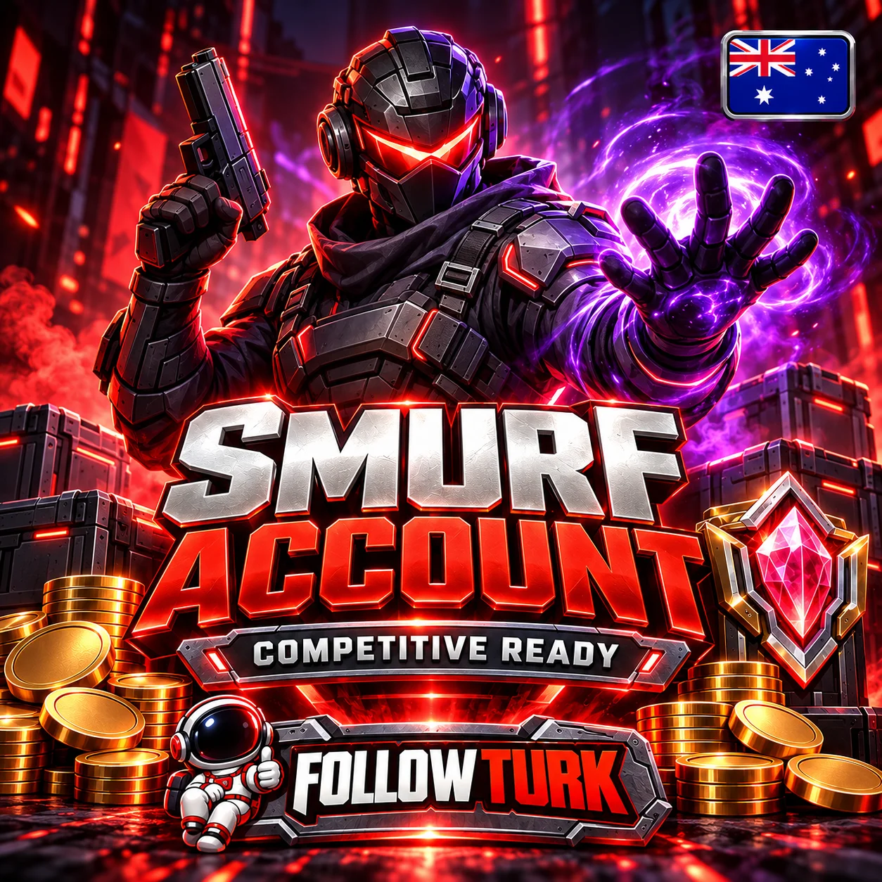 Akun Smurf Asia Pasifik (AP) Valo - FollowTurk